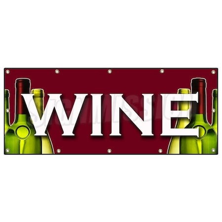 Signmission WINE BANNER SIGN huge sale selection tasting making equipment fine B-120 Wine